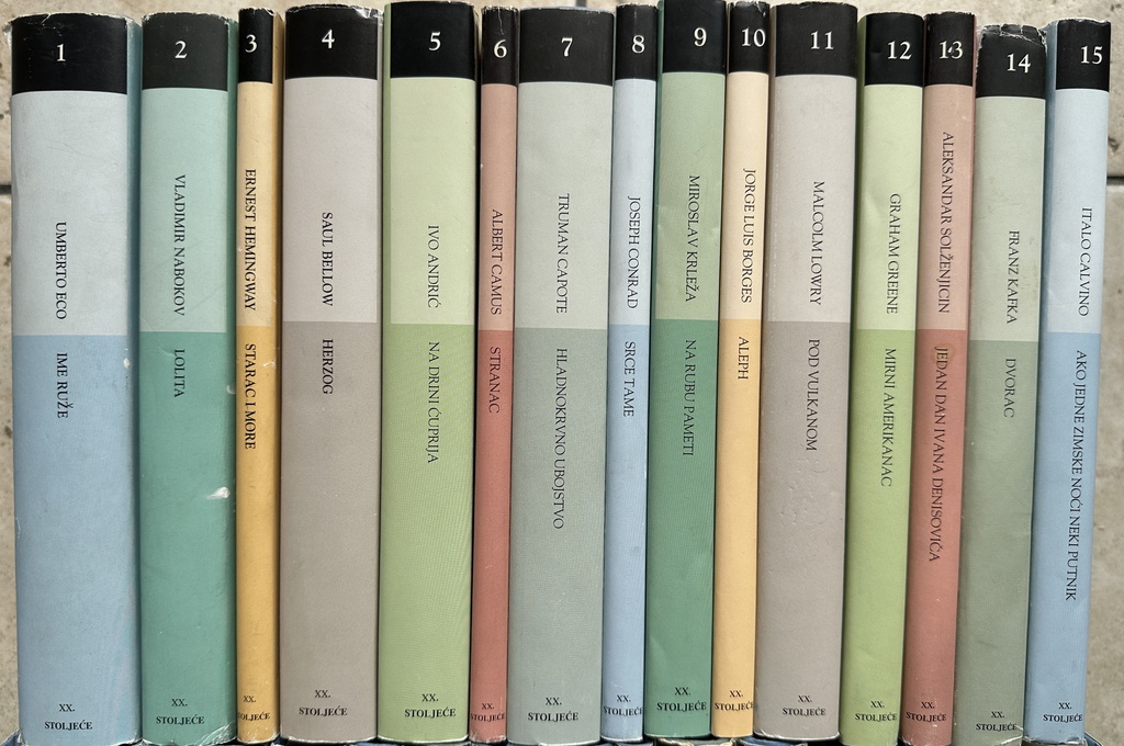 BIBLIOTEKA JUTARNJEG LISTA XX.STOLJEĆE