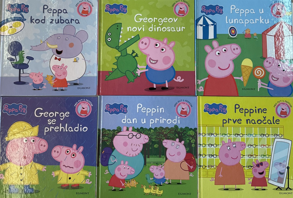 PEPPA PIG KOMPLET 1-15