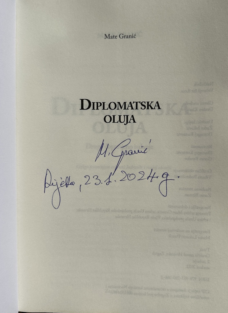 DIPLOMATSKA OLUJA
