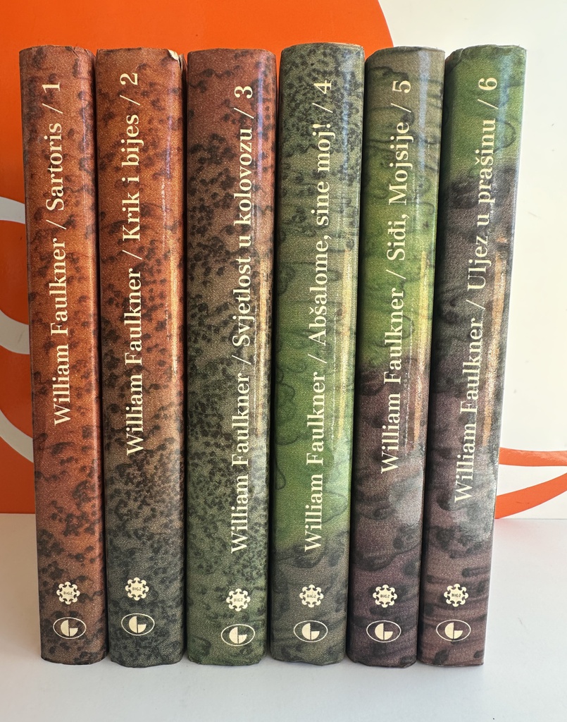 IZABRANA DJELA 1-6 WILLIAM FAULKNER
