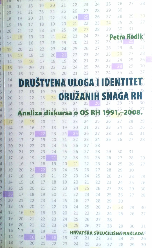 DRUŠTVENA ULOGA I IDENTITET ORUŽANIH SNAGA RH