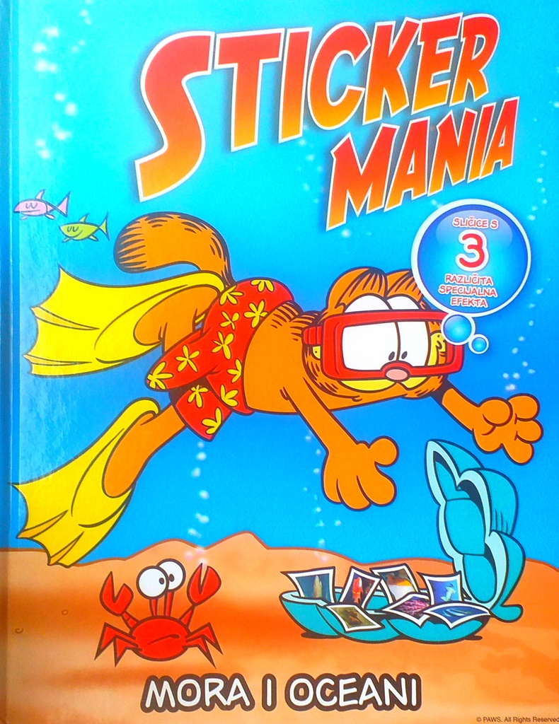STICKER MANIA - MORA I OCEANI