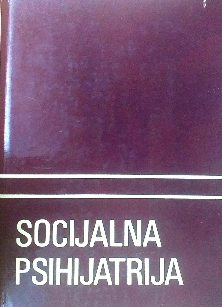 SOCIJALNA PSIHIJATRIJA