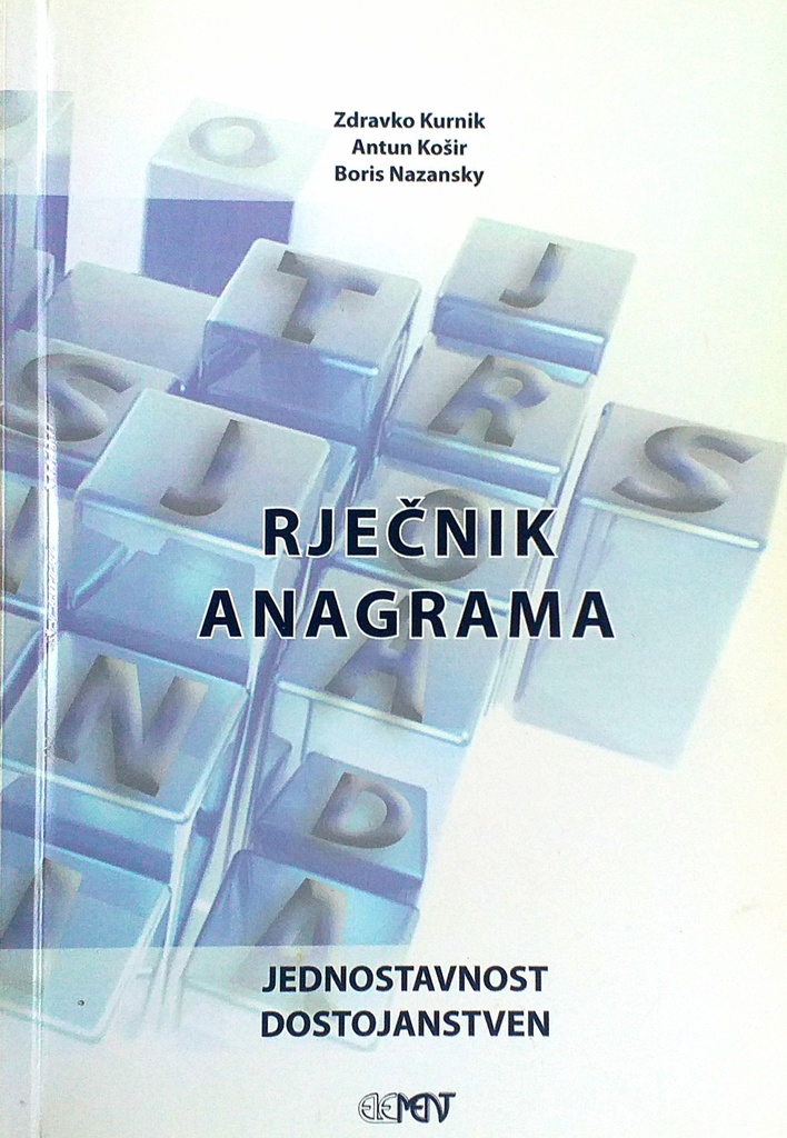 RJEČNIK ANAGRAMA