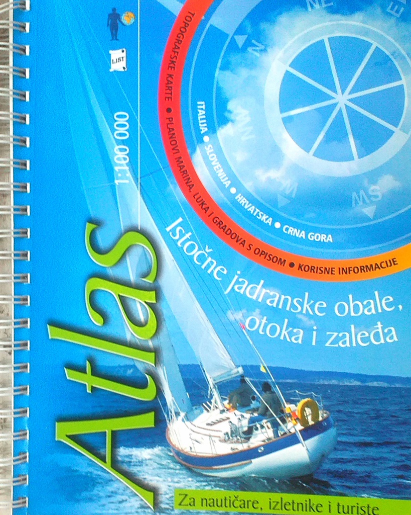 ATLAS ISTOČNE JADRANSKE OBALE, OTOKA I ZALEĐA