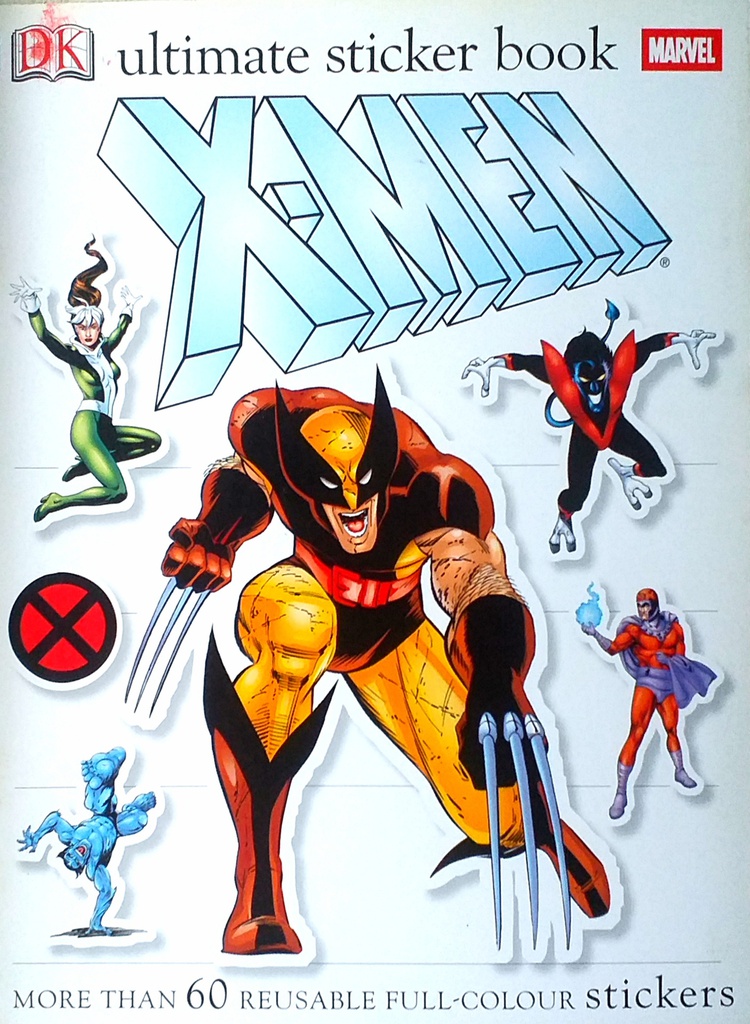 ULTIMATE STICKER BOOK X-MEN