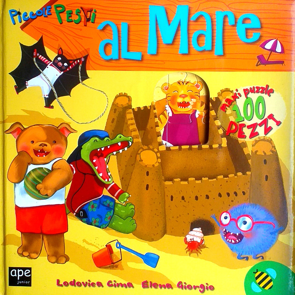 PICCOLE PESTI AL MARE - MAXI PUZZLE 100 PEZZI