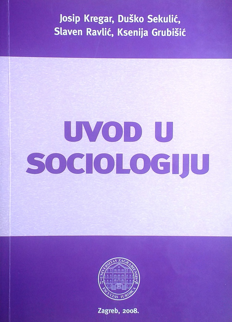 UVOD U SOCIOLOGIJU