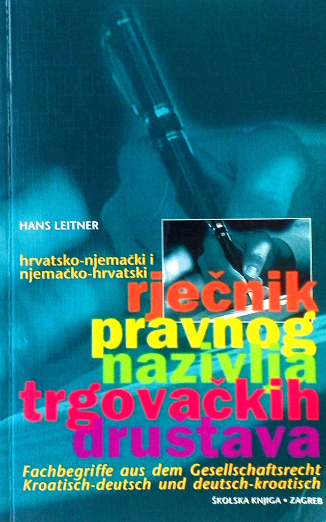 RJEČNIK PRAVNOG NAZIVLJA TRGOVAČKIH DRUŠTAVA