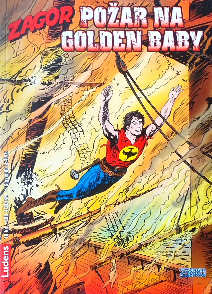 ZAGOR - POŽAR NA GOLDEN BABY