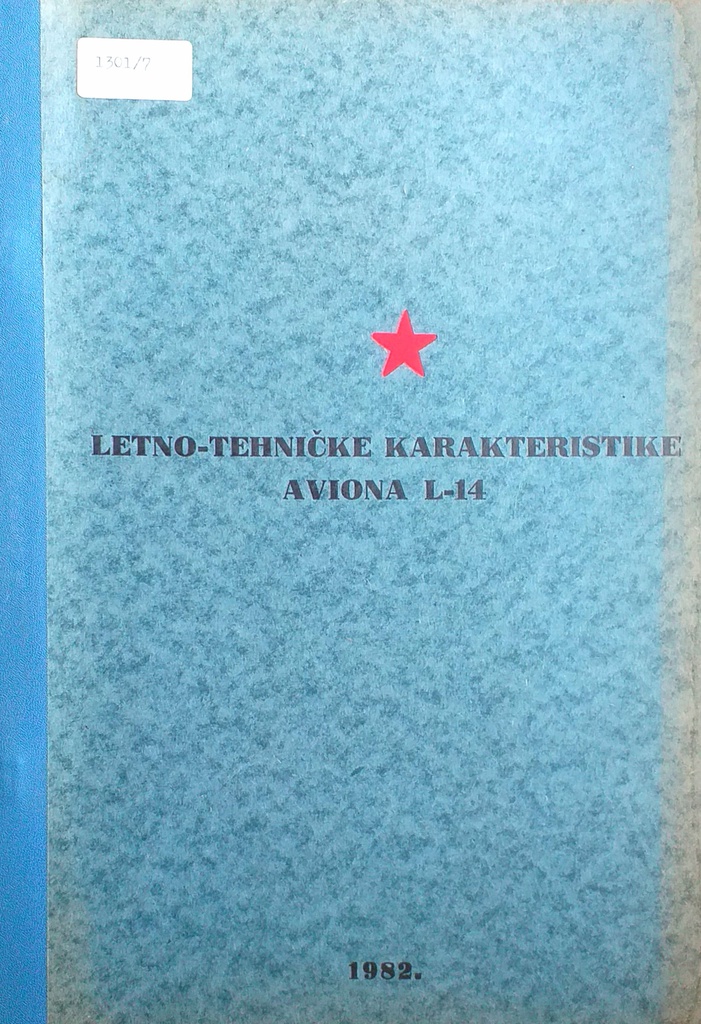 LETNO-TEHNIČKE KARAKTERISTIKE AVIONA L-14