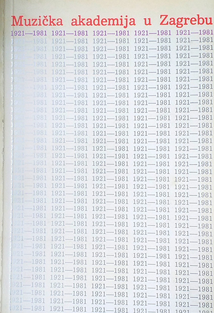 MUZIČKA AKADEMIJA U ZAGREBU