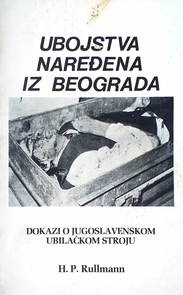 UBOJSTVO NAREĐENA IZ BEOGRADA