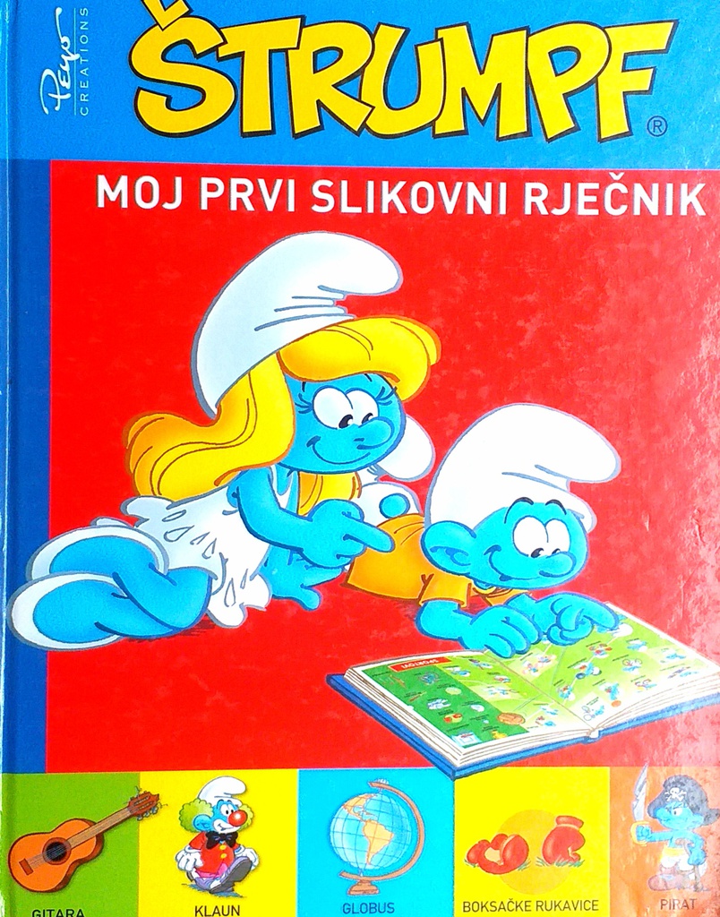 ŠTRUMPF - MOJ PRVI SLIKOVNI RJEČNIK