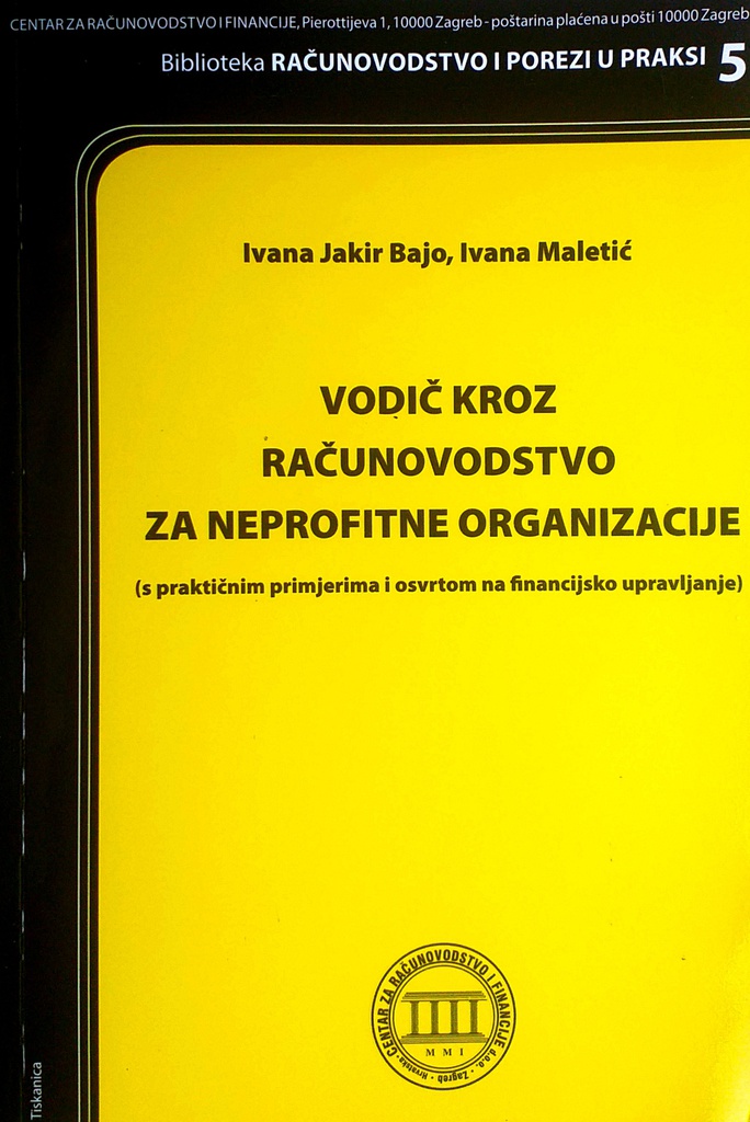 VODIČ KROZ RAČUNOVODSTVO ZA NEPROFITNE ORGANIZACIJE