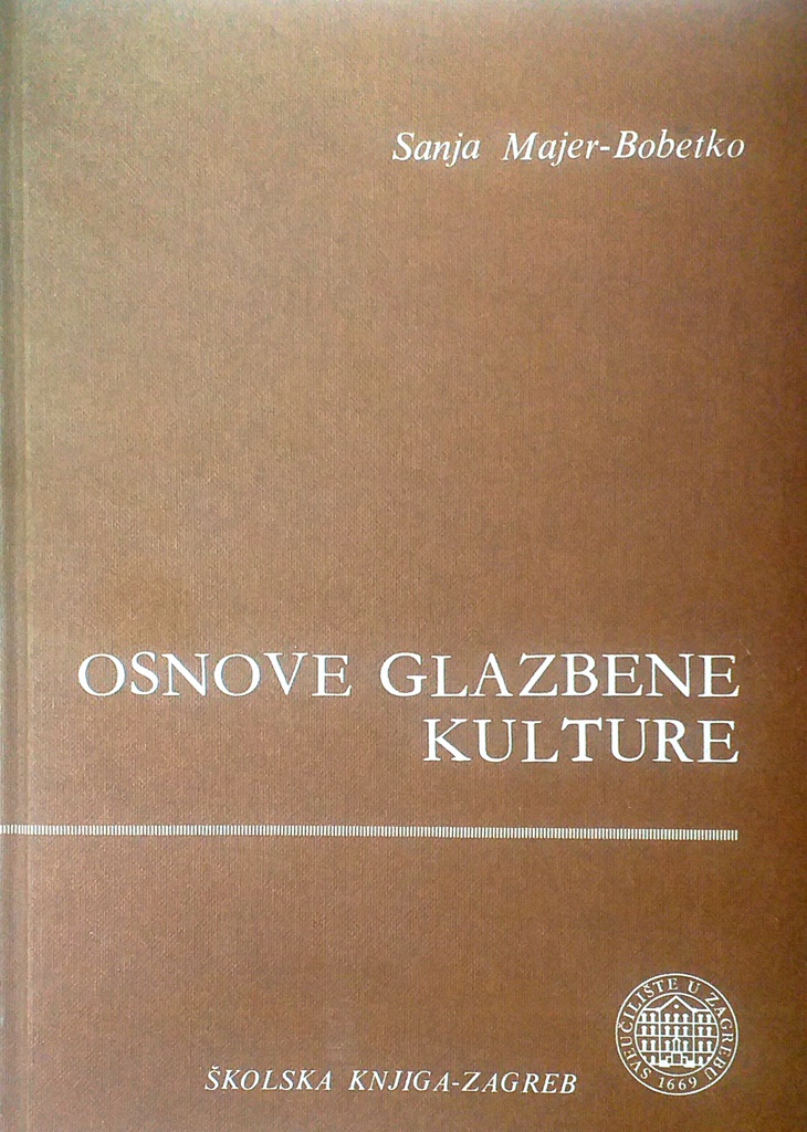 OSNOVE GLAZBENE KULTURE