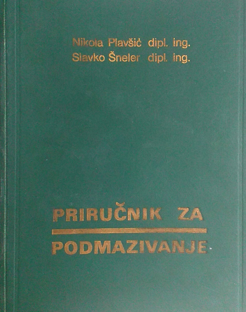 PRIRUČNIK ZA PODMAZIVANJE