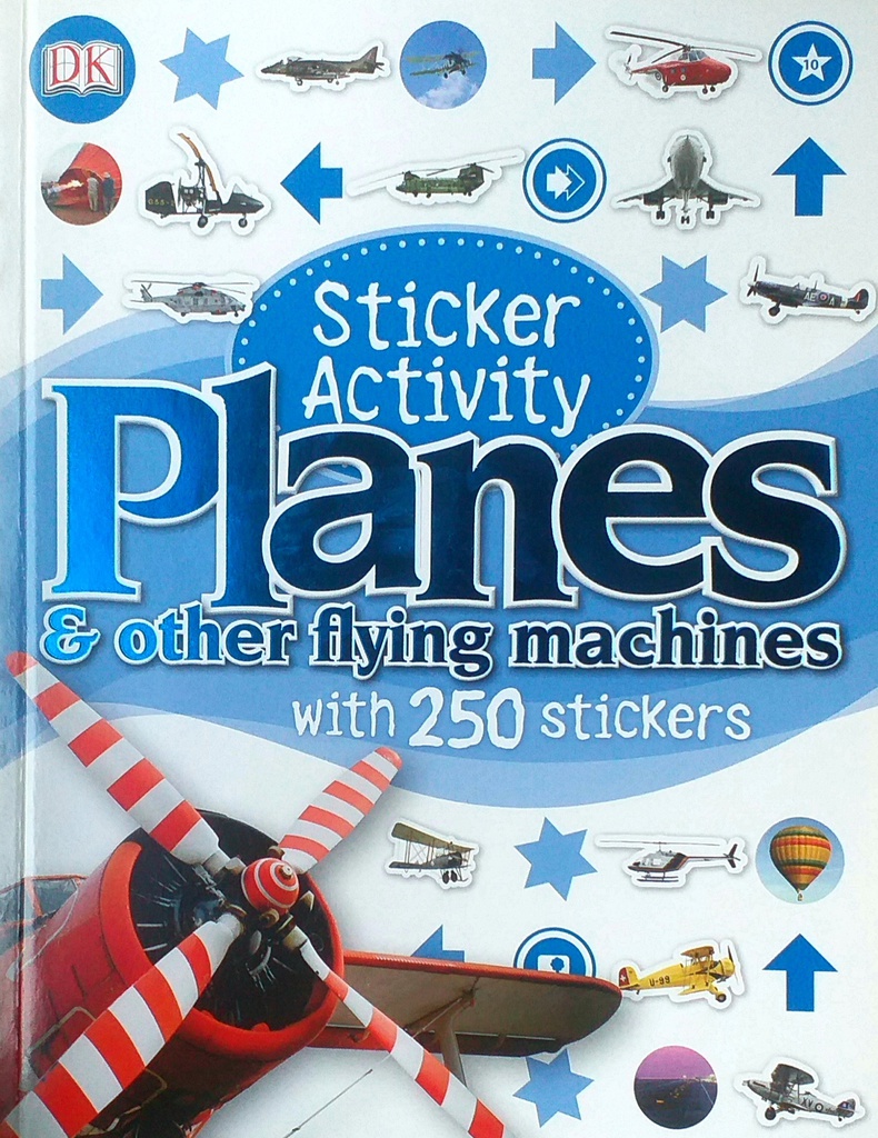 STICKER ACTIVITY: PLANES &amp; OTHER FLYING MACHINES