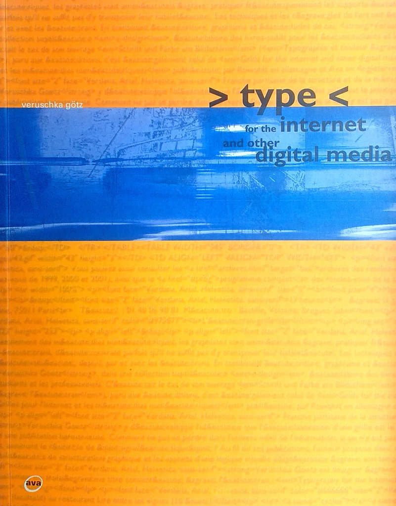 TYPE FOR THE INTERNET AND OTHER DIGITAL MEDIA