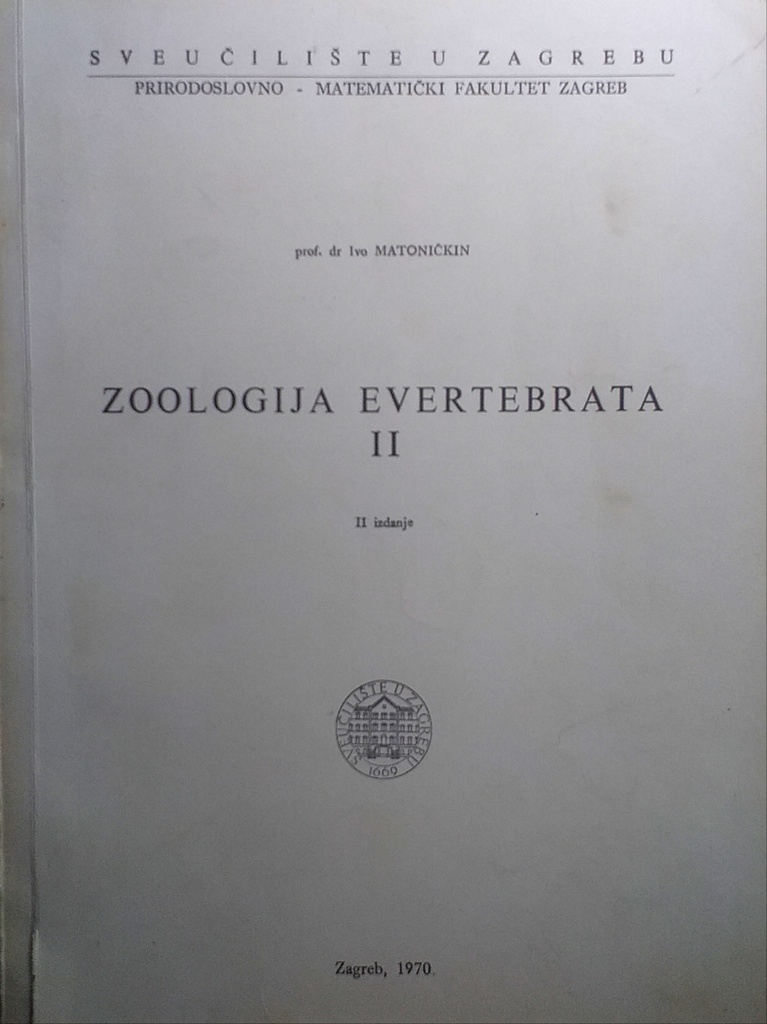 ZOOLOGIJA EVERTEBRATA II