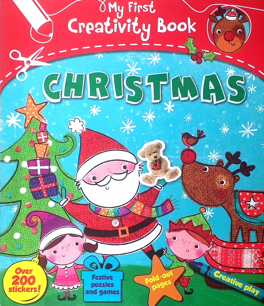MY FIRST CREATIVITY BOOK: CHRISTMAS