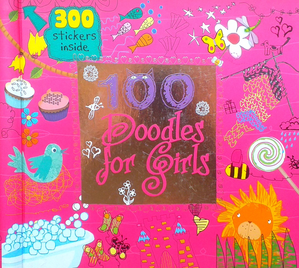 100 DOODLES FOR GIRLS