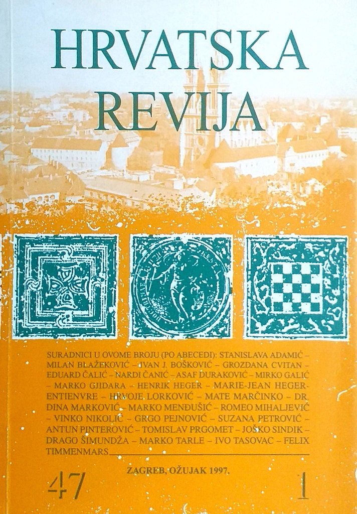 HRVATSKA REVIJA 47/1