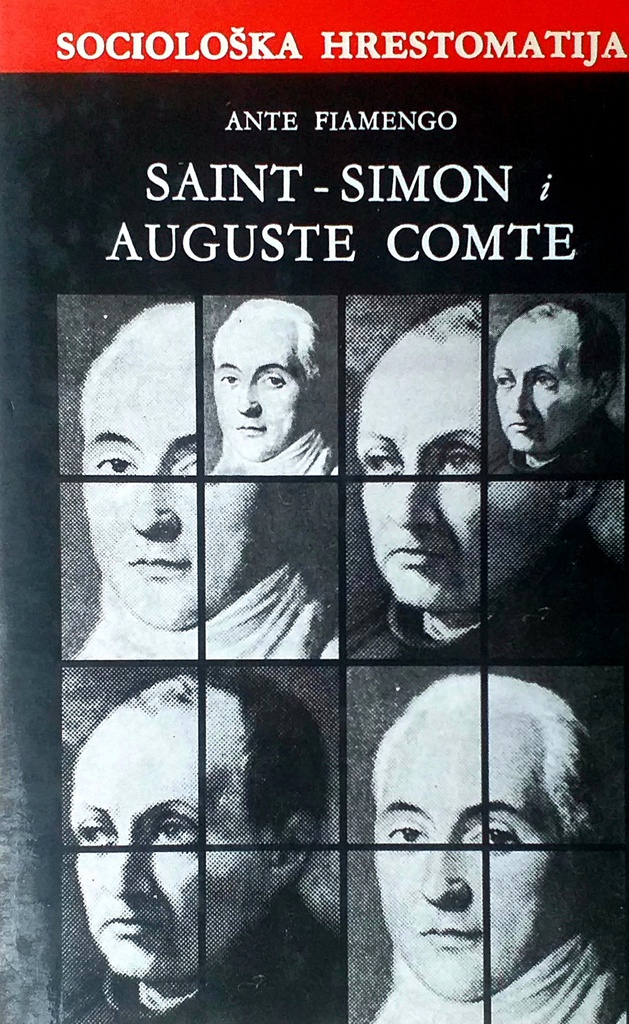 SAINT-SIMON I AUGUSTE COMTE