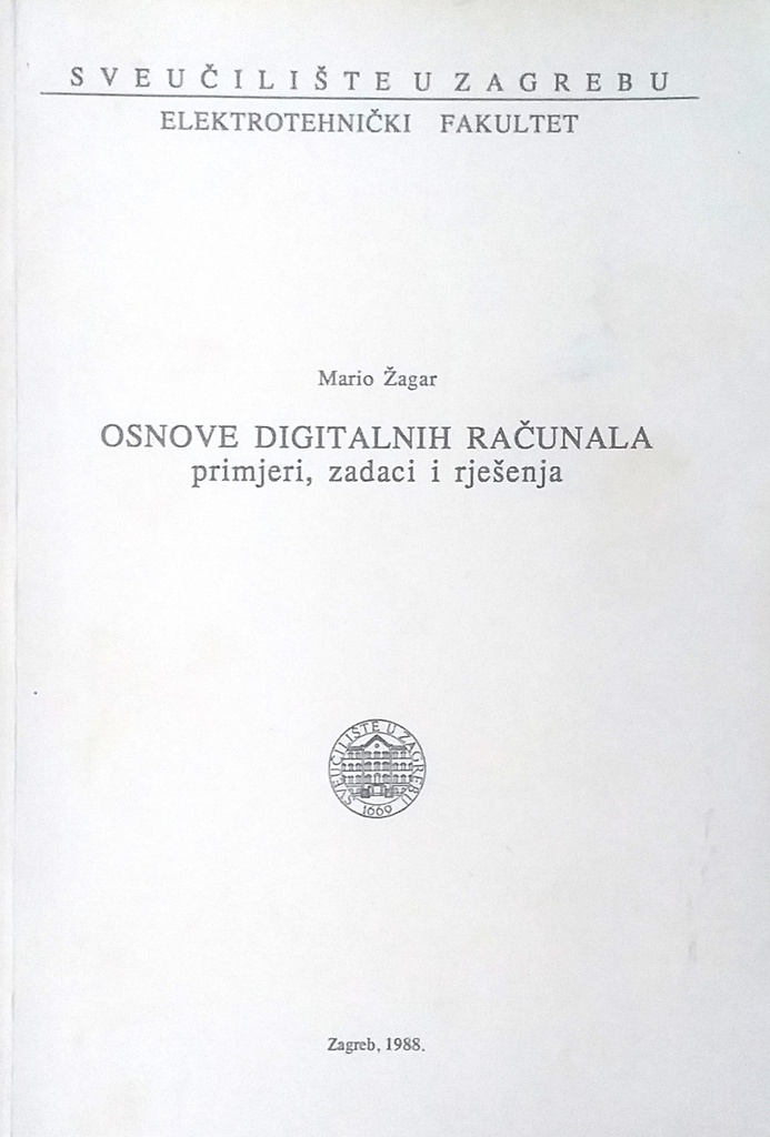 OSNOVE DIGITALNIH RAČUNALA