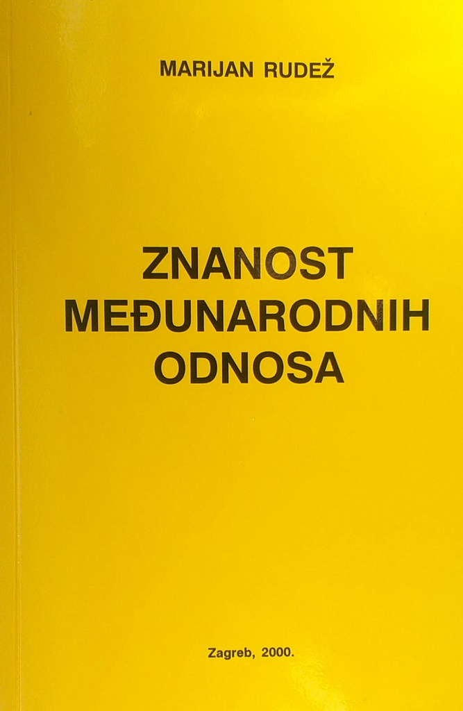 ZNANOST MEĐUNARODNIH ODNOSA