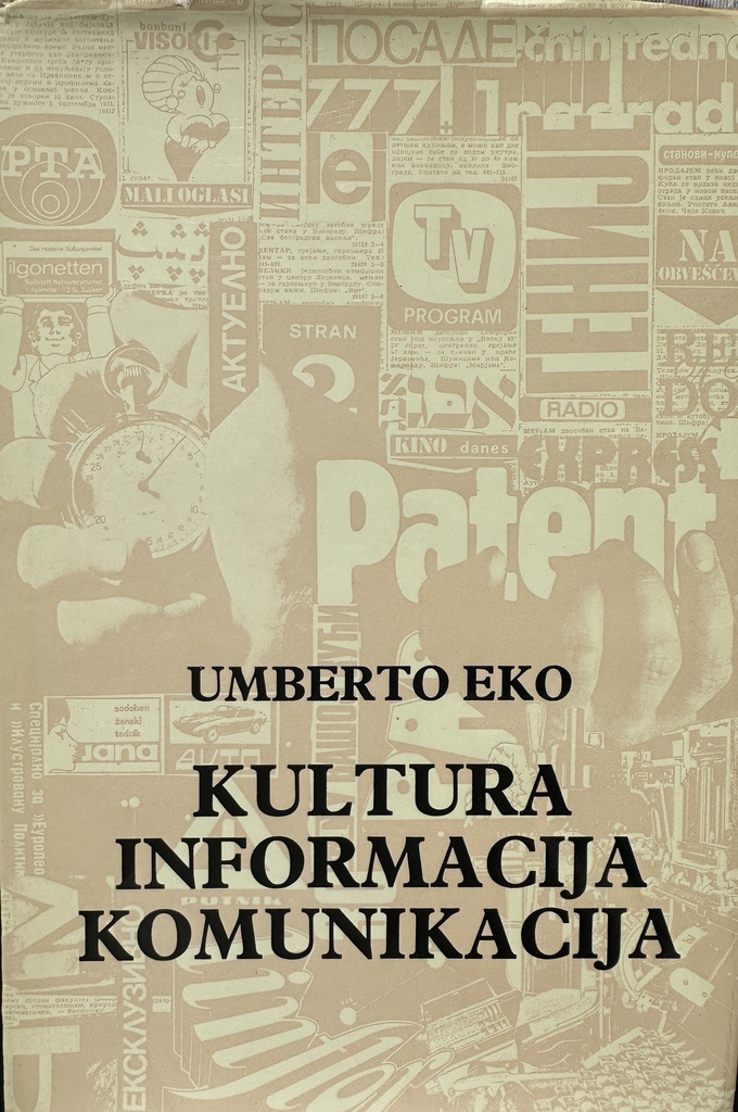 KULTURA INFORMACIJA KOMUNIKACIJA