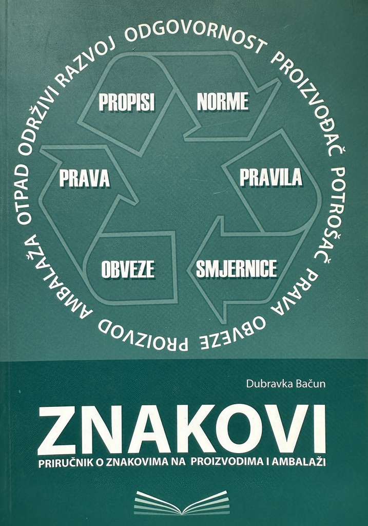 ZNAKOVI - PRIRUČNIK O ZNAKOVIMA NA PROIZVODIMA I AMBALAŽI