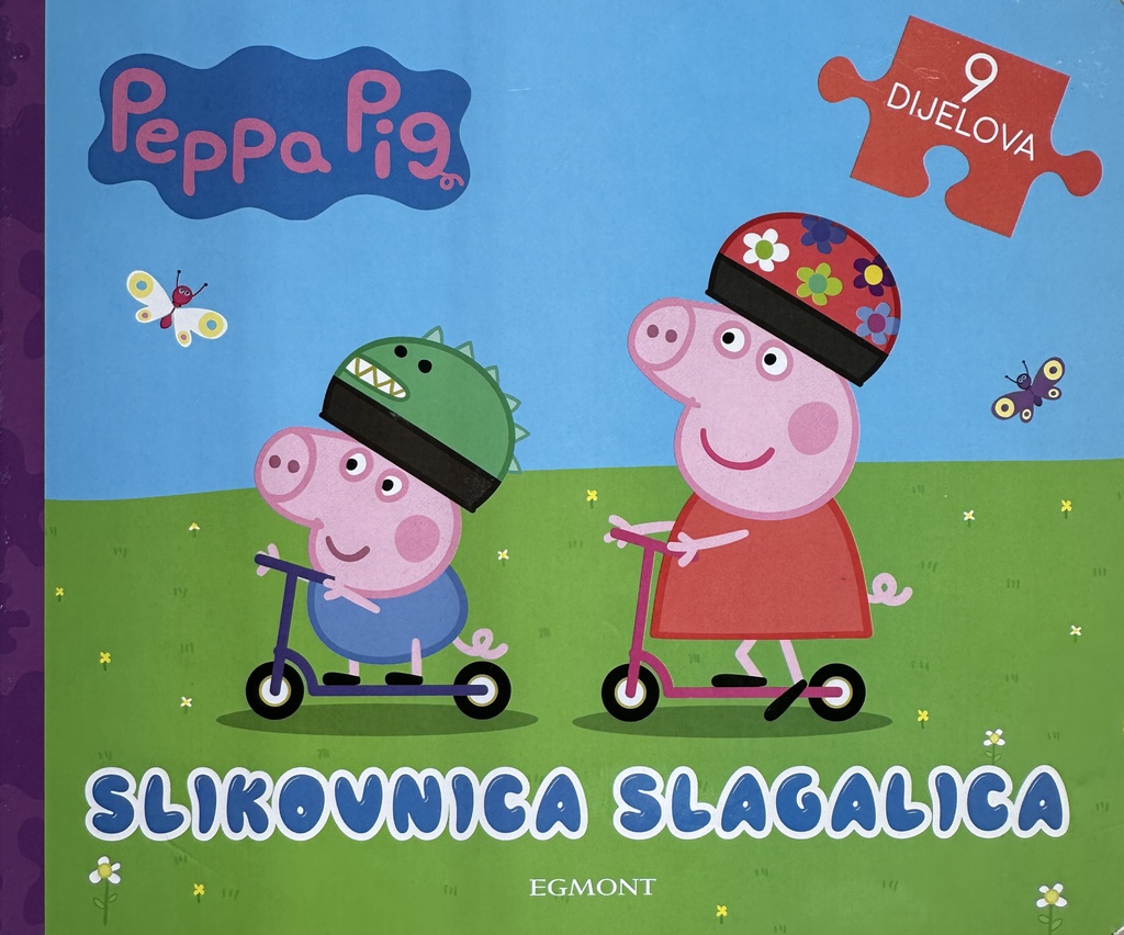 PEPPA PIG - SLIKOVNICA SLAGALICA