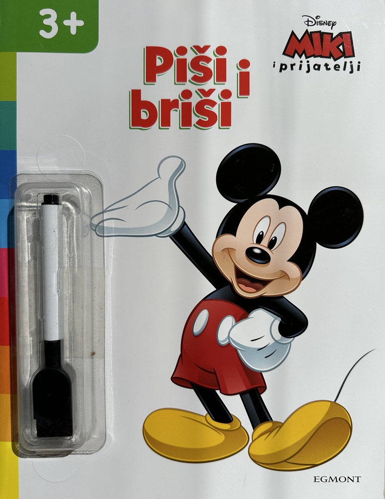 DISNEY MIKI I PRIJATELJI - PIŠI I BRIŠI