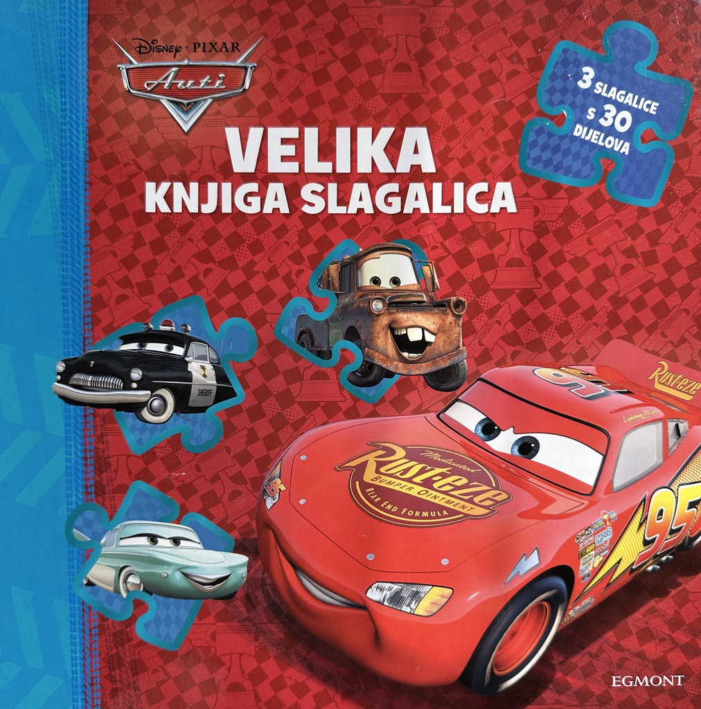 DISNEY - VELIKA KNJIGA SLAGALICA : AUTI