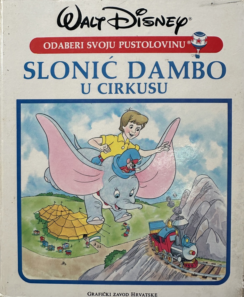 SLONIĆ DAMBO U CIRKUSU