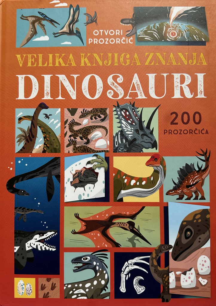 VELIKA KNJIGA ZNANJA - DINOSAURI