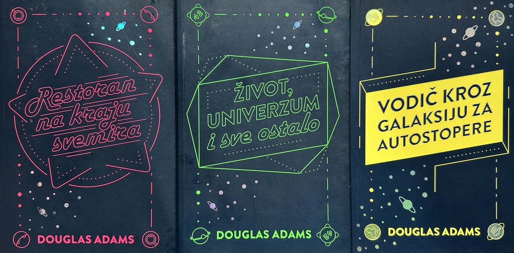 KOMPLET DOUGLAS ADAMS