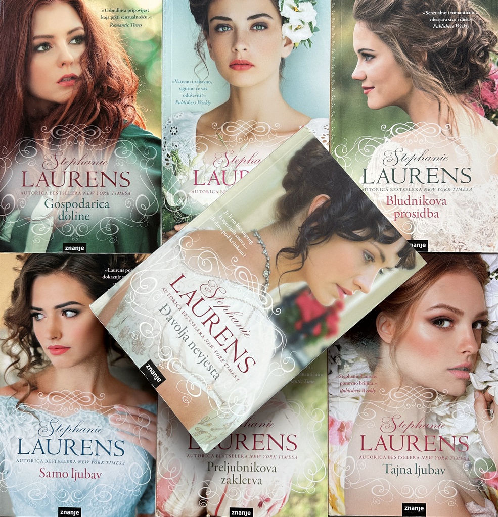 KOMPLET LJUBAVNIH ROMANA STEPHANIE LAURENS