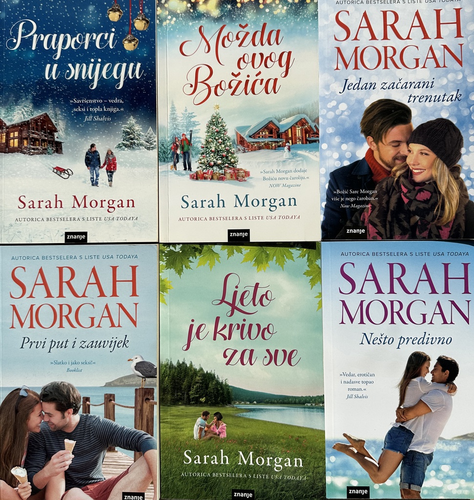 SARAH MORGAN SET LJUBAVNIH ROMANA