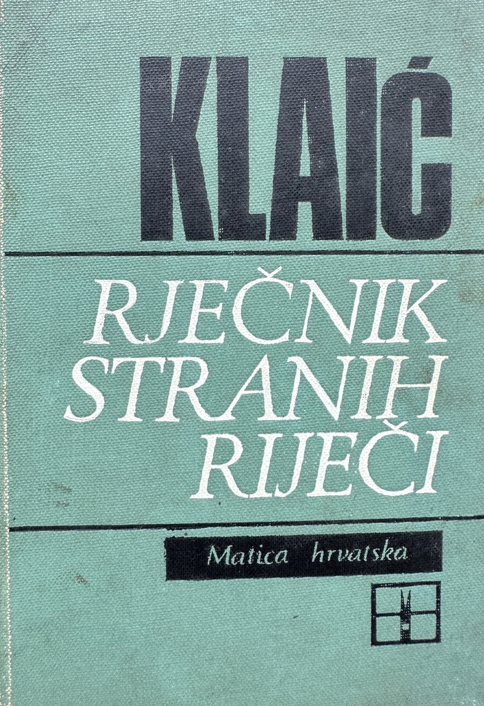 RJEČNIK STRANIH RIJEČI
