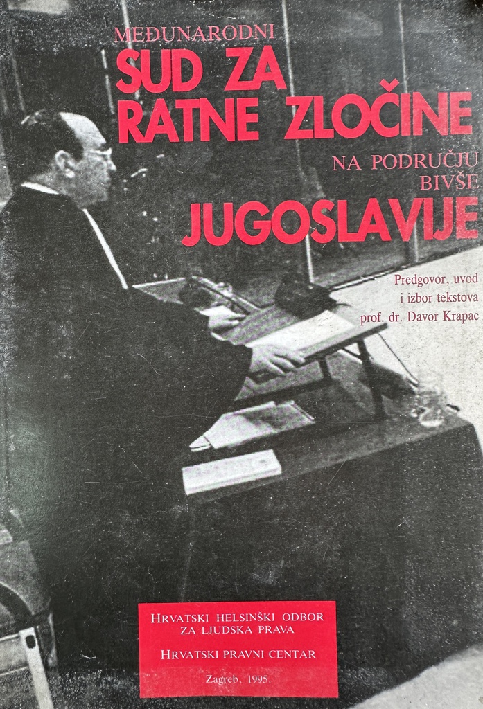 MEĐUNARODNI SUD ZA RATNE ZLOČINE NA PODRUČJU BIVŠE JUGOSLAVIJE