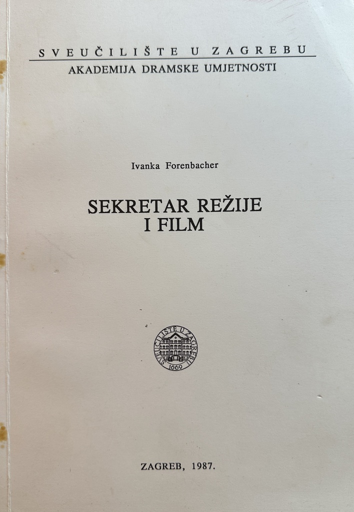 SEKRETAR REŽIJE I FILM
