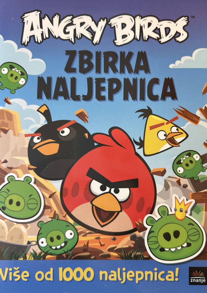 ANGRY BIRDS - ZBIRKA NALJEPNICA