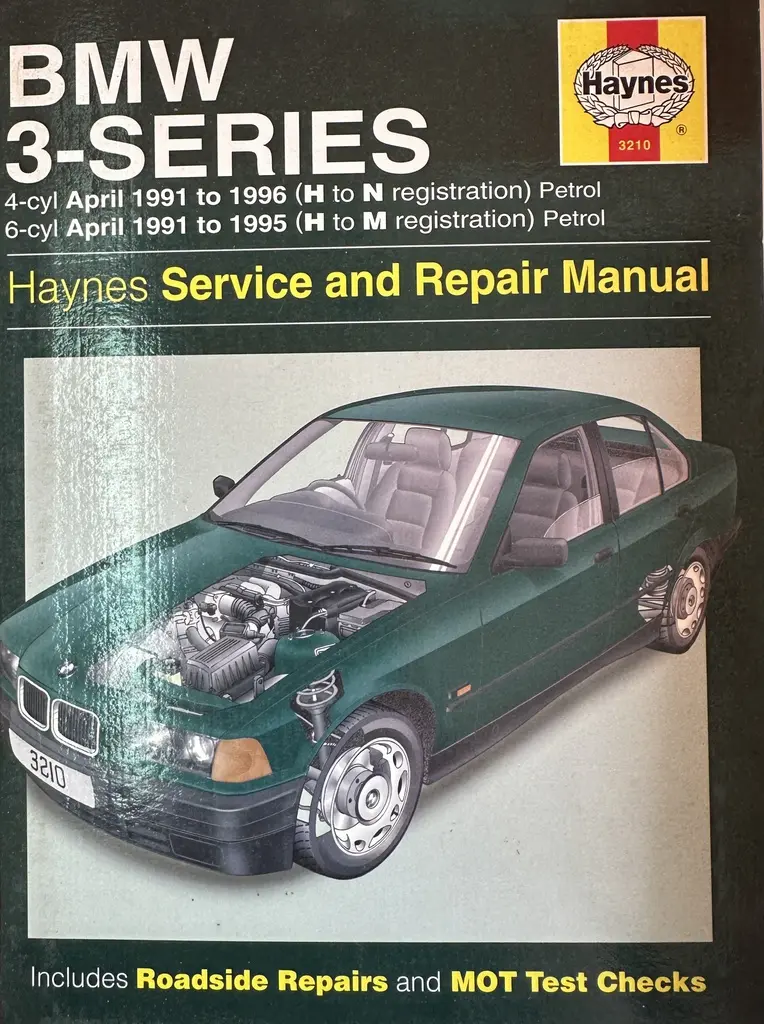 BMW 3-SERIES SERVICE AND REPAIR MANUAL