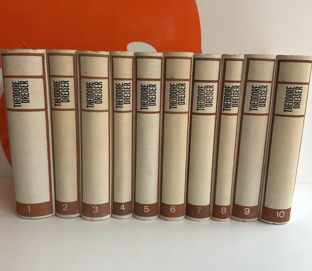 THEODORE DREISER - 1-10 KOMPLET
