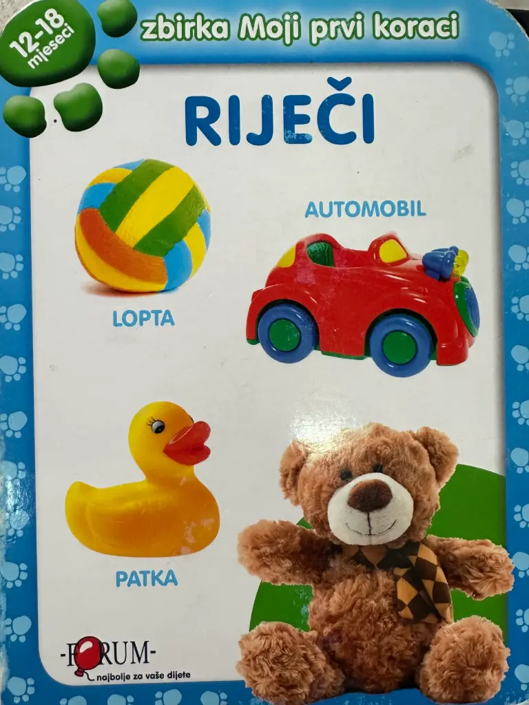 ZBIRKA MOJI PRVI KORACI - RIJEČI
