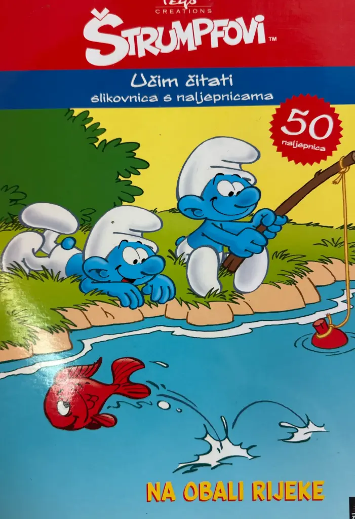 ŠTRUMPFOVI - NA OBALI RIJEKE