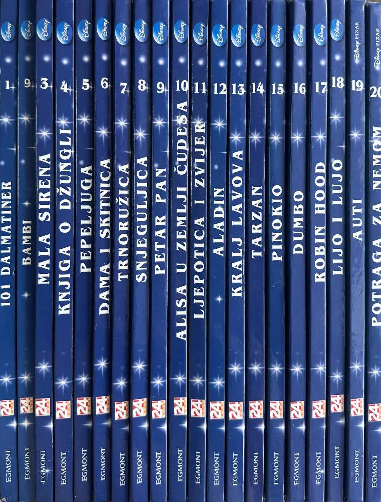 DISNEY KLASICI KOMPLET 1-20