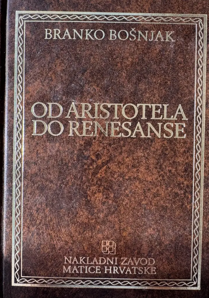 OD ARISTOTELA DO RENESANSE